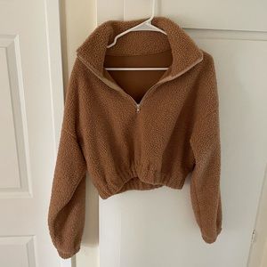 Zaful Cropped Fleece